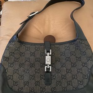 Authentic Gucci Jackie O Denim hobo
